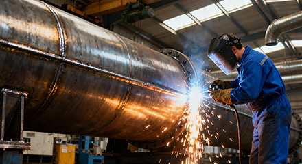 Industrial grade welding machine information